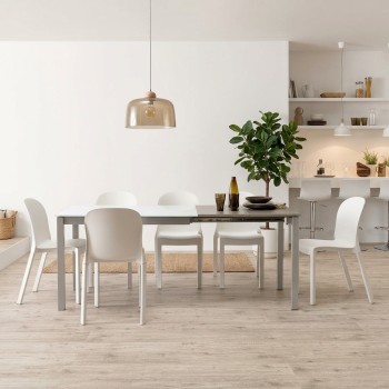 Mesa Zulema Cristal Extensible