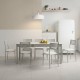 Mesa extensible laminada estilo Atenas para cocina y comedor modelo Vera