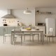 Mesa extensible laminada estilo Atenas para cocina y comedor modelo Vera