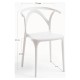 Silla Neail Blanco de polipropileno