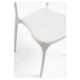 Silla Neail Blanco de polipropileno