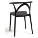 Silla Neail Negro de polipropileno