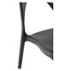 Silla Neail Negro de polipropileno