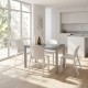 Mesa Zulema Cristal Fija
