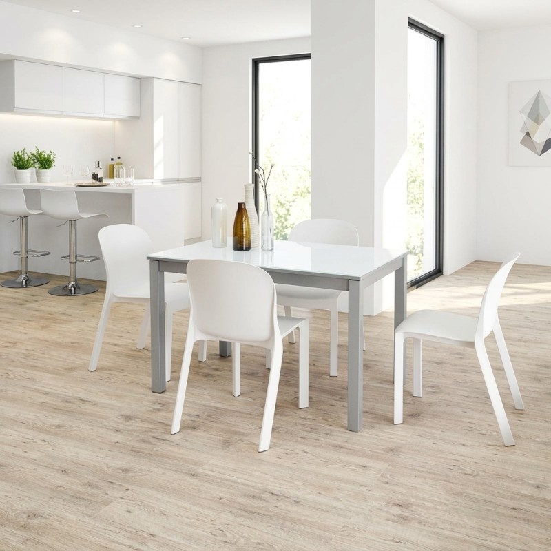 Mesa Zulema Cristal Fija