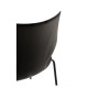 Silla Ceply Negro de polipropileno y acero reforzado