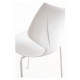 Silla Ceply Blanco de polipropileno y acero reforzado