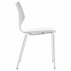 Silla Ceply Blanco de polipropileno y acero reforzado