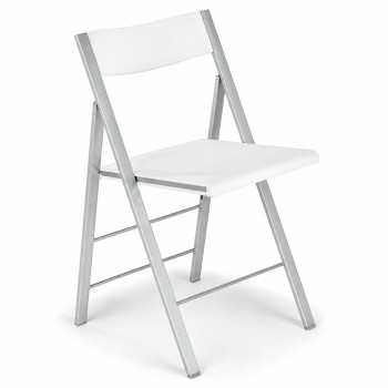 Pack de 4 Sillas plegables para cocina y comedor Tipo Silla Vera modelo Celia