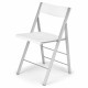 Pack de 4 Sillas plegables para cocina y comedor Tipo Silla Vera modelo Celia