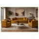 Sillón LORING, tejido velvet camel 34