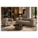 Sillón LARIOS, tejido velvet gris claro 25