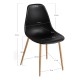 Silla Cleny Negro de polipropileno