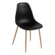 Silla Cleny Negro de polipropileno