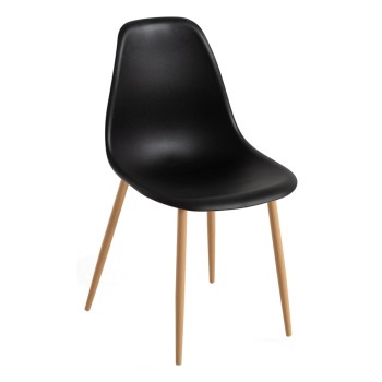 Silla Cleny Negro de polipropileno