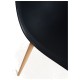 Silla Cleny Negro de polipropileno