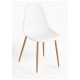 Silla Cleny Blanco de polipropileno