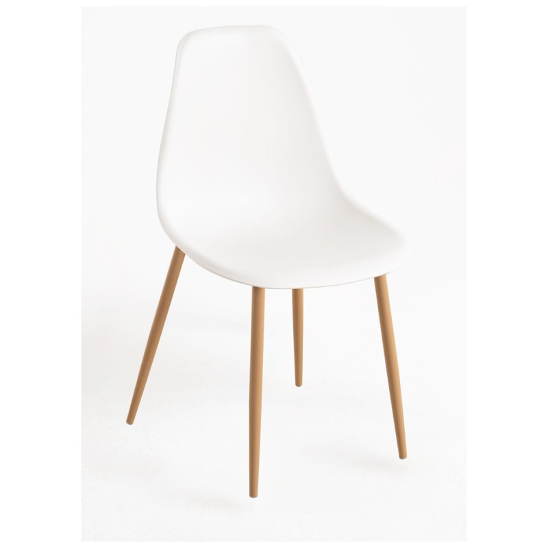 Silla Cleny Blanco de polipropileno