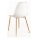 Silla Cleny Blanco de polipropileno