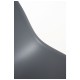 Silla Cleny Gris oscuro de polipropileno