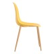 Silla Cleny Amarillo de polipropileno