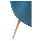 Silla Cleny Azul Petróleo de polipropileno