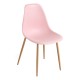 Silla Cleny Rosa de polipropileno