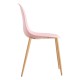 Silla Cleny Rosa de polipropileno