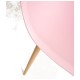 Silla Cleny Rosa de polipropileno