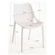 Silla Niku Blanco de polipropileno