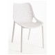 Silla Niku Blanco de polipropileno