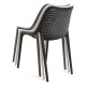 Silla Niku Negro de polipropileno