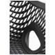 Silla Niku con Brazos Gris oscuro de polipropileno