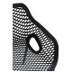 Silla Niku con Brazos Negro de polipropileno