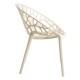 Silla Origen Beige de polipropileno