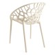 Silla Origen Beige de polipropileno