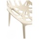 Silla Origen Beige de polipropileno