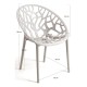 Silla Origen Gris claro de polipropileno