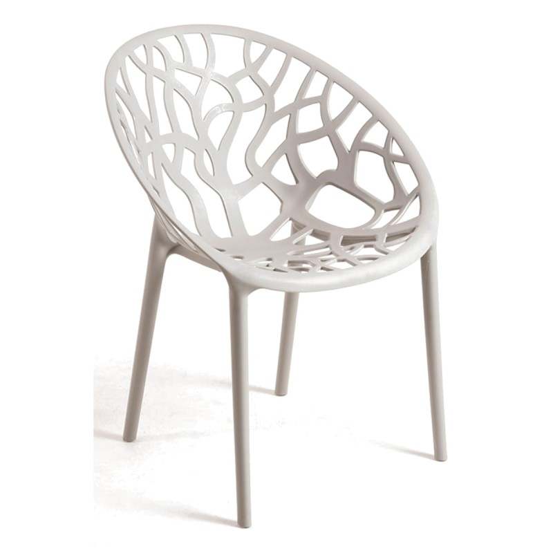 Silla Origen Gris claro de polipropileno
