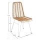Silla Wenpa Blanco de ratán de plástico