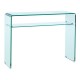 Consola CANADA (SU), cristal curvado, 100 x 33 cms