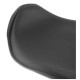 Taburete Cromen Negro de polipiel