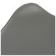 Taburete Cromen Gris oscuro de polipiel
