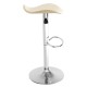 Taburete Cromen Beige de polipiel