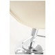 Taburete Cromen Beige de polipiel