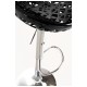 Taburete Tesnet Negro de pvc