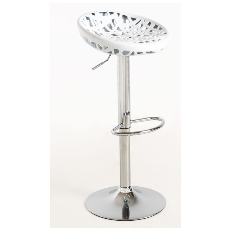 Taburete Tesnet Blanco de pvc