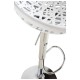 Taburete Tesnet Blanco de pvc