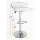 Taburete Tom Blanco de polipiel