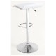 Taburete Tom Blanco de polipiel